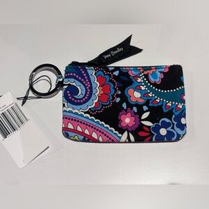 Vera Bradley Haymarket Paisley zipper pouch